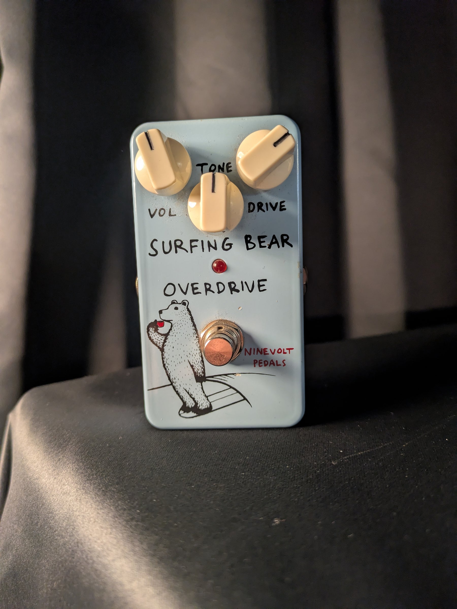 Animals Pedal Surfing Bear V1 Overdrive Guitar Effect Pedal