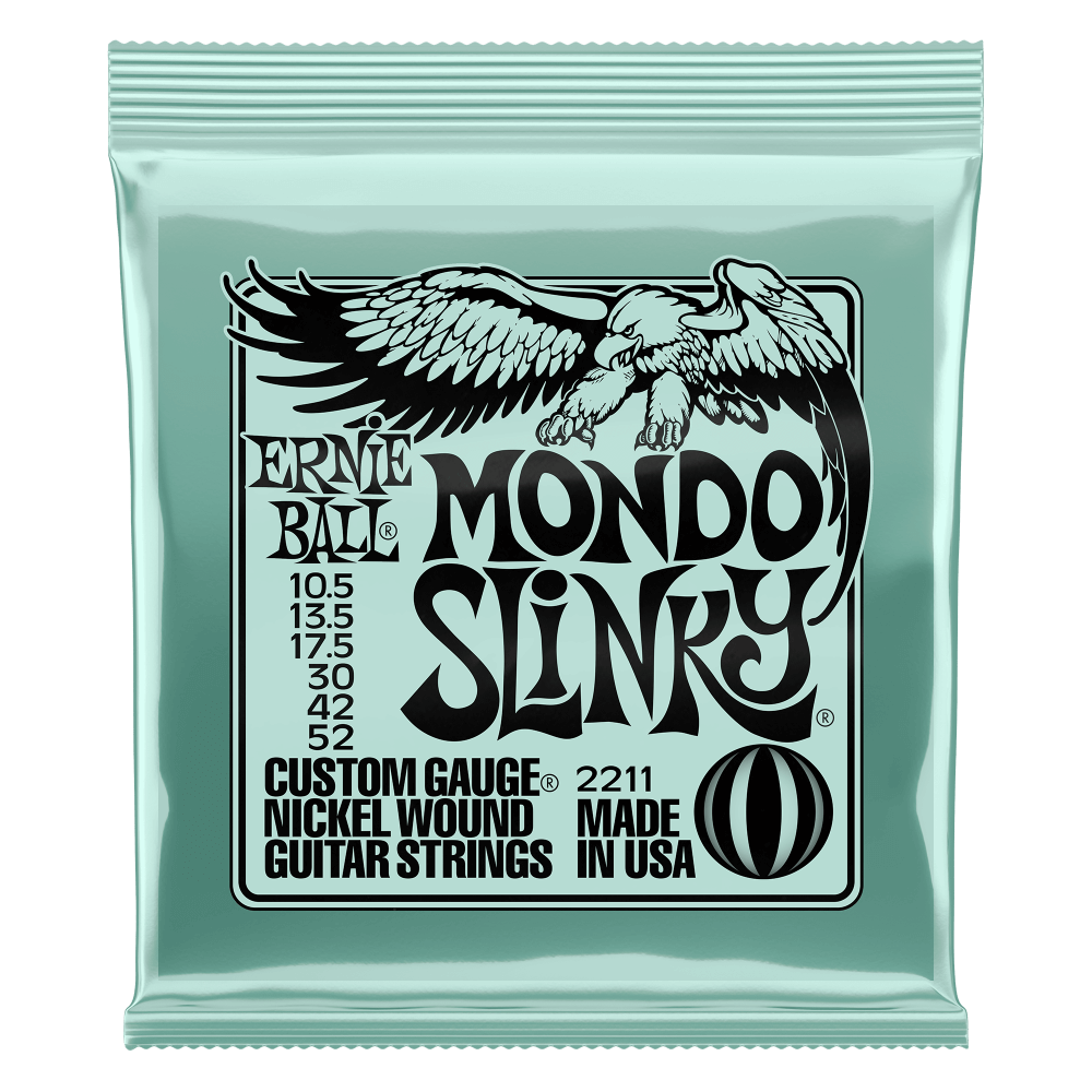 Ernie Ball Mondo Slinky Nickel Wound Electric Guitar Strings - 10.5-52