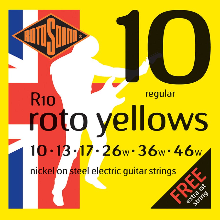 Rotosound R10 Roto Yellows 10-46